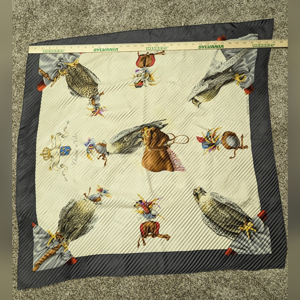 Hèrmes-Paris Henri De Linares Scarf - Picture 14 of 14